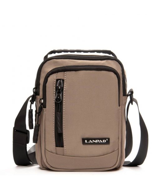 Сумка Чоловіча Планшет нейлон Lanpad A15057 khaki мал