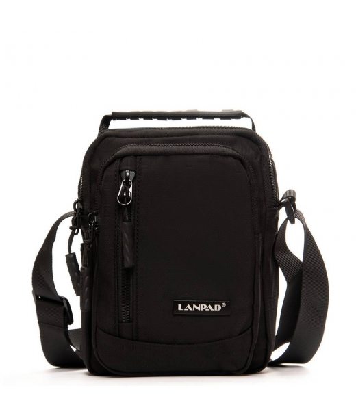 Сумка Чоловіча Планшет нейлон Lanpad A15057 black мал