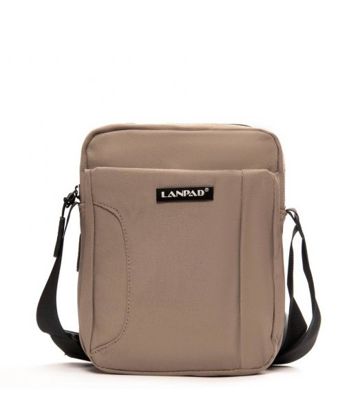 Сумка Чоловіча Планшет нейлон Lanpad 6049 khaki мал
