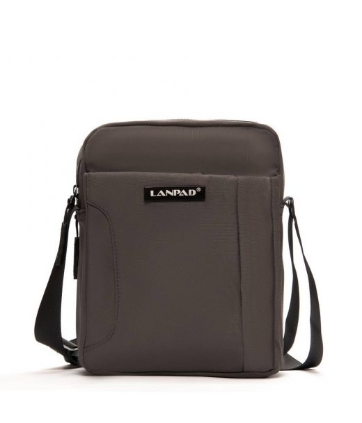 Сумка Чоловіча Планшет нейлон Lanpad 6049 grey мал