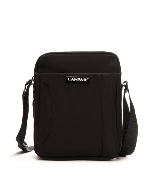 Сумка Чоловіча Планшет нейлон Lanpad 6049 black мал