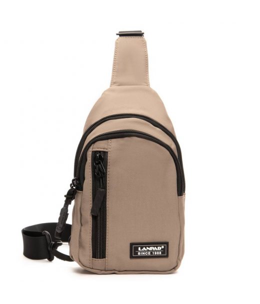 Сумка Чоловіча на плече нейлон Lanpad 20829 l.khaki мал