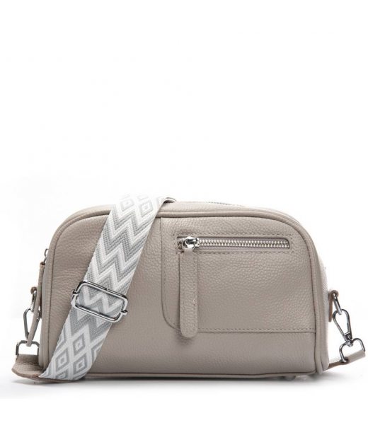 Сумка Шкіряна Жіноча Класична ALEX RAI 3232 beige