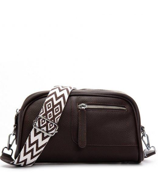 Сумка Шкіряна Жіноча Класична ALEX RAI 3232 brown