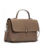 Сумка Шкіряна Жіноча Класична ALEX RAI 11A khaki