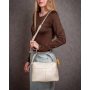 Сумка Шкіряна Жіноча Класична ALEX RAI 10A white