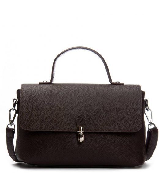 Сумка Шкіряна Жіноча Класична ALEX RAI 11A brown
