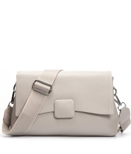 Сумка Шкіряна Жіноча Класична ALEX RAI 99115 beige