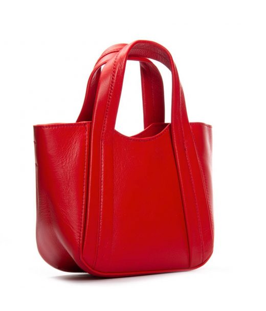 Сумка Шкіряна Жіноча Класична ALEX RAI 97718-9 red
