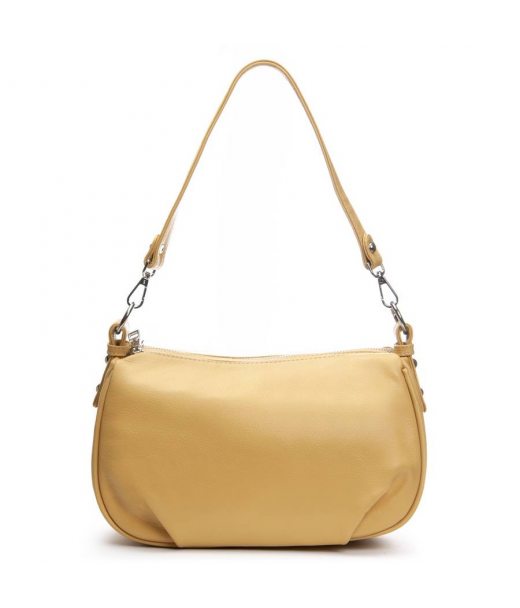 Сумка Шкіряна Жіноча Класична ALEX RAI 3018 yellow