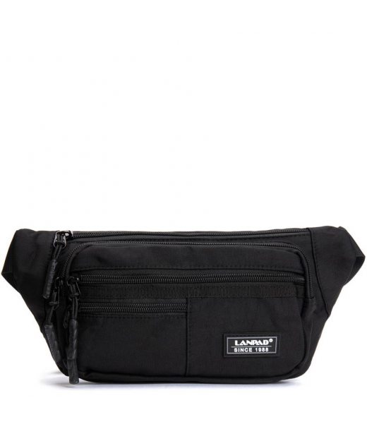 Сумка Чоловіча На пояс нейлон Lanpad A83033 black