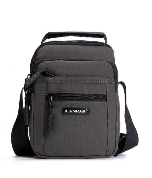 Сумка Чоловіча Планшет нейлон Lanpad A98222 grey мал