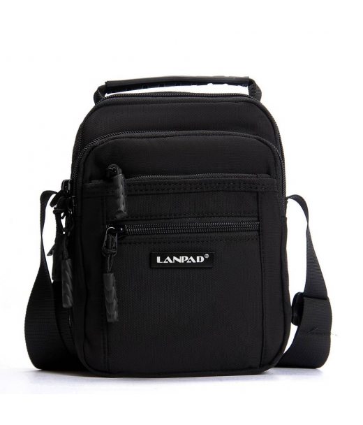 Сумка Чоловіча Планшет нейлон Lanpad A98222 black мал
