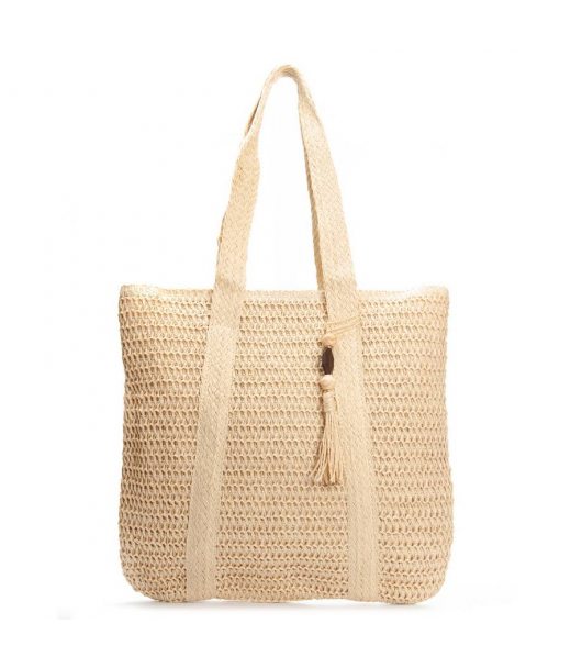 Жіноча плетена сумка PODIUM 9817 beige
