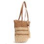 Жіноча плетена сумка PODIUM 0006 khaki beige Жіноча плетена сумка PODIUM 0006 khaki beige