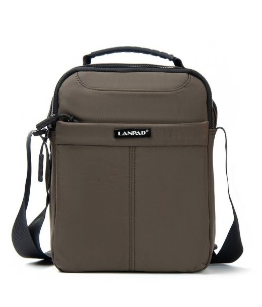 Сумка Чоловіча Планшет нейлон Lanpad 0935 brown бол Сумка Чоловіча Планшет нейлон Lanpad 0935 brown бол