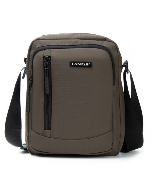 Сумка Чоловіча Планшет нейлон Lanpad 15068 brown бол Сумка Чоловіча Планшет нейлон Lanpad 15068 brown бол