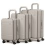 Дорожня Валіза 31 ABS-пластик Dinibao 2052 wheat gray