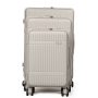 Дорожная Чемодан 31 ABS-пластик Dinibao 2052 wheat gray