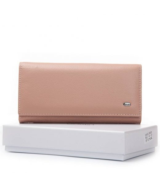 Гаманець Classic шкіра DR. BOND W1 - V - 2 pink Гаманець Classic шкіра DR. BOND W1 - V - 2 pink
