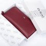 Гаманець Шкіряний Жіночий Classic DR. BOND W38 wine-red дешево.