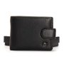 Кошелек BE Мужской кожа BRETTON 163-ND16A black