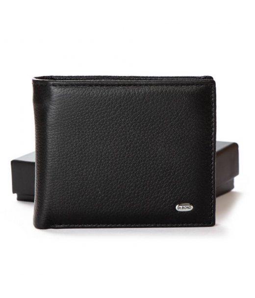 Кошелек Classic кожа DR. BOND MSM-3 black