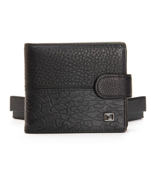 Кошелек BE Мужской кожа BRETTON 408L black