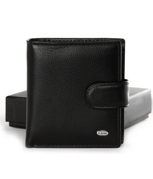 Гаманець Classic шкіра Dr. BOND M3827 black Гаманець Classic шкіра Dr. BOND M3827 black
