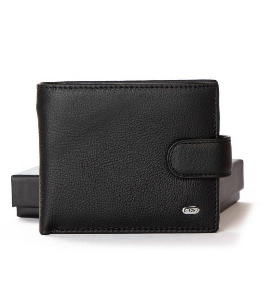Кошелек Classic кожа DR. BOND M4 black Кошелек Classic кожа DR. BOND M4 black