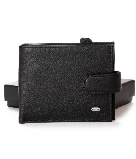 Кошелек Classik кожа DR. BOND MS-12 black Кошелек Classik кожа DR. BOND MS-12 black
