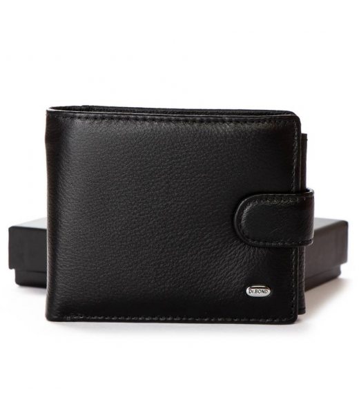Гаманець Classic шкіра Dr. BOND MS-15 black Гаманець Classic шкіра Dr. BOND MS-15 black