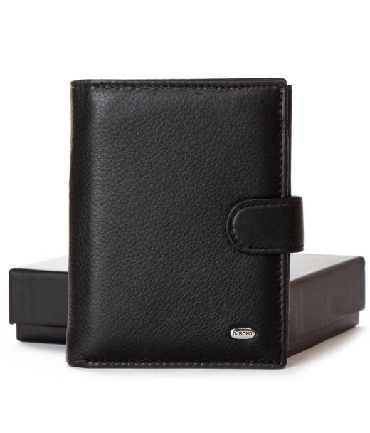 Гаманець Classic шкіра Dr. BOND MS-14 black Гаманець Classic шкіра Dr. BOND MS-14 black