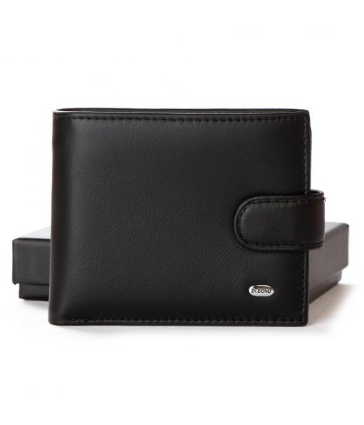 Гаманець Classic шкіра Dr. BOND MS-28 black Гаманець Classic шкіра Dr. BOND MS-28 black