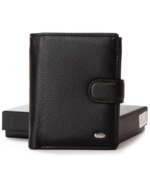Гаманець Classic шкіра Dr. BOND MS-30 black Гаманець Classic шкіра Dr. BOND MS-30 black