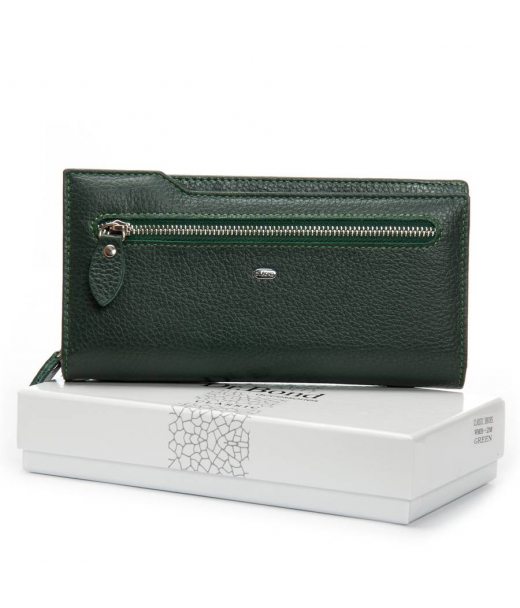 Кошелек Classic Женский кожа DR. BOND WMB-2M green