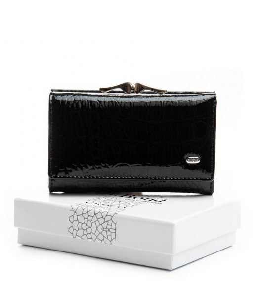 Кошелек PE Женский кожа DR. BOND PEW214 black Кошелек PE Женский кожа DR. BOND PEW214 black