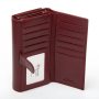 Кошелек Classic Женский кожа DR. BOND W46 wine red Кошелек Classic Женский кожа DR. BOND W46 wine red