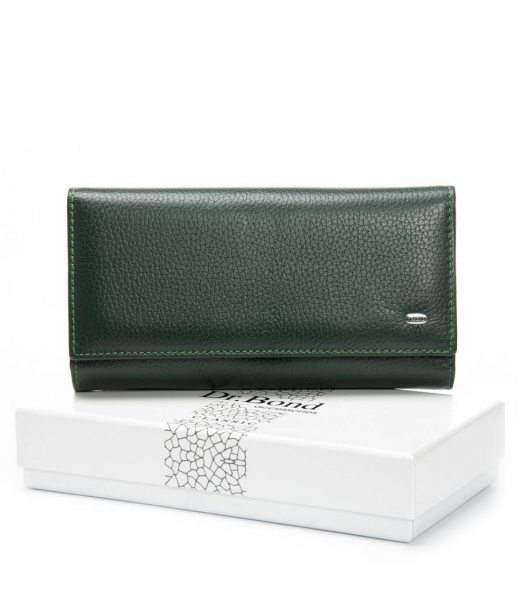Гаманець Шкіряний Жіночий Classic DR. BOND W46 green