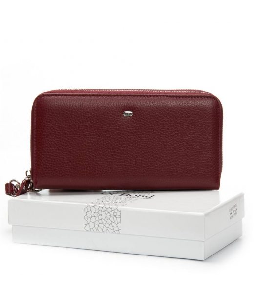 Гаманець Шкіряний Жіночий Classic DR. BOND W39 wine red