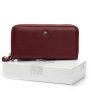 Гаманець Шкіряний Жіночий Classic DR. BOND W39 wine red