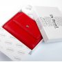 Гаманець шкіряний Bright Жіночий DR. BOND WS-31 red