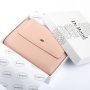 Гаманець шкіряний Bright Жіночий DR. BOND WS-31 pink