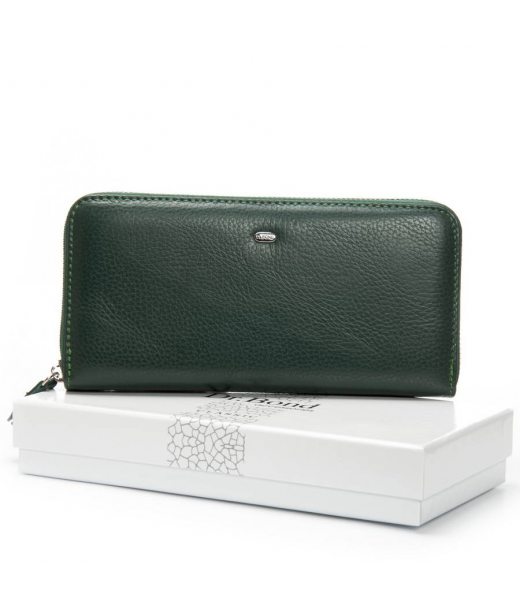 Гаманець Шкіряний Жіночий Classic DR. BOND W201 green