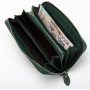 Гаманець Шкіряний Жіночий Classic DR. BOND W201 green