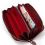 Гаманець Шкіряний Жіночий Classic DR. BOND W201 wine red