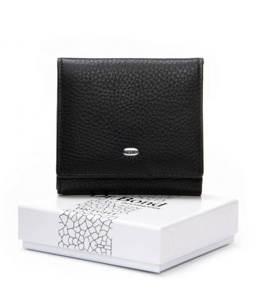 Кошелек Bright Женский кожа DR. BOND WS-219 black Кошелек Bright Женский кожа DR. BOND WS-219 black