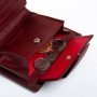 Гаманець шкіряний Bright Жіночий DR. BOND WS-36 wine red