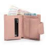 Гаманець шкіряний Bright Жіночий DR. BOND WS-36 pink