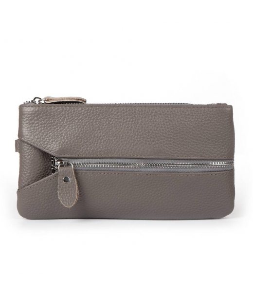 Косметичка кожа 6001-A grey Podium Косметичка кожа 6001-A grey Podium